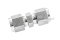 ข้อต่อตรงตาไก่สแตนเลสเกรด 316 (เสียบสาย x เสียบสาย) 8 x 8 mm