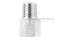 ข้อต่อตรงสแตนเลส (เกลียวใน x เกลียวใน) 1/4"-19 BSPF x 7/16"-20 UNF ข้อต่อลด-ข้อต่อเพิ่ม
