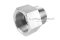ข้อต่อตรงสแตนเลส (เกลียวนอก x เกลียวใน) 1.1/4"-11.5 NPT x 1.1/4"-11 BSPF ข้อต่อแปลง