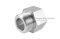 ข้อต่อตรงสแตนเลส (เกลียวนอก x เกลียวใน) 1.1/4"-11 BSPF x 1.1/4"-11.5 NPT ข้อต่อแปลง