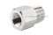 ข้อต่อตรงสแตนเลส (เกลียวนอก x เกลียวใน) 1/2" x M14x1.5 ข้อต่อลด-ข้อต่อเพิ่ม