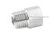 ข้อต่อตรงสแตนเลส (เกลียวนอก x เกลียวใน) 1/2 x M12x1.5 ข้อต่อลด-ข้อต่อเพิ่ม