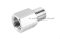 ข้อต่อตรงสแตนเลส (เกลียวนอก x เกลียวใน) 1/4"-19 BSPT x 1/4"-19 BSPF ข้อต่อแปลง