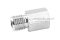 ข้อต่อตรงสแตนเลส (เกลียวนอก x เกลียวใน) M12x1.25 x 1/8" ข้อต่อลด-ข้อต่อเพิ่ม