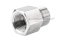 ข้อต่อตรงสแตนเลส (เกลียวนอก x เกลียวใน) M24x1.5 x 1/2" ข้อต่อลด-ข้อต่อเพิ่ม
