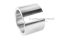 ข้อต่อตรงสแตนเลส (เกลียวใน x เกลียวใน) 2.1/2" x 2.1/2" NPT แบบยาว 60 mm รุ่นหนาพิเศษ 85 mm