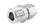 ข้อต่อตาไก่สแตนเลสเกรด 316 (เกลียวนอก x เสียบสาย) 3/4"x14 mm