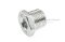 ข้อต่อลดเหลี่ยมสแตนเลส (เกลียวนอก x เกลียวใน) ขนาด 1/2" x 1/4"