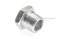 ข้อต่อลดเหลี่ยมสแตนเลส (เกลียวนอก x เกลียวใน) ขนาด 3/8" x 1/8"