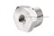 ข้อต่อลดเหลี่ยมสแตนเลส (เกลียวนอก x เกลียวใน) ขนาด 1.1/4"-11.5 NPT x 3/8"-18 NPT