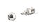ข้อต่อลมทองเหลืองอย่างดี แบบสวมขันอัด (เกลียวนอก x เสียบสาย) ขนาด M10x1.0 x 6 mm