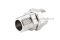 ข้อต่อลมทองเหลืองอย่างดี แบบสวมขันอัด (เกลียวนอก x เสียบสาย) ขนาด M10x1.0 x 8 mm