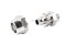 ข้อต่อลมทองเหลืองอย่างดี แบบสวมขันอัด (เกลียวนอก x เสียบสาย) ขนาด M5x0.8 x 8 mm