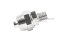 ข้อต่อลมทองเหลืองอย่างดี แบบสวมขันอัด (เกลียวนอก x เสียบสาย) ขนาด M6x1.0 x 6 mm