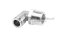 ข้อต่อลมแบบงอ 90° สแตนเลส 304 (เกลียวนอก x เสียบสาย) ขนาด 1/2" x 10 mm