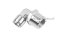 ข้อต่อลมแบบงอ 90° สแตนเลส 304 (เกลียวนอก x เสียบสาย) ขนาด 1/2" x 10 mm