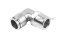 ข้อต่อลมแบบงอ 90° สแตนเลส 304 (เกลียวนอก x เสียบสาย) ขนาด 1/2" x 14 mm