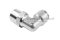 ข้อต่อลมแบบงอ 90° สแตนเลส 304 (เกลียวนอก x เสียบสาย) ขนาด 1/2" x 14 mm