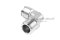ข้อต่อลมแบบงอ 90° สแตนเลส 304 (เกลียวนอก x เสียบสาย) ขนาด 1/2" x 14 mm