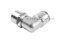 ข้อต่อลมแบบงอ 90° สแตนเลส 304 (เกลียวนอก x เสียบสาย) ขนาด 1/2" x 16 mm