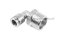 ข้อต่อลมแบบงอ 90° สแตนเลส 304 (เกลียวนอก x เสียบสาย) ขนาด 1/2" x 8 mm