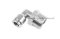 ข้อต่อลมแบบงอ 90° สแตนเลส 304 (เกลียวนอก x เสียบสาย) ขนาด 1/2" x 8 mm