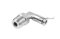 ข้อต่อลมแบบงอ 90° สแตนเลส 304 (เกลียวนอก x เสียบสาย) ขนาด 1/4" x 4 mm