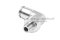 ข้อต่อลมแบบงอ 90° สแตนเลส 304 (เกลียวนอก x เสียบสาย) ขนาด 1/8" x 10 mm