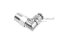 ข้อต่อลมแบบงอ 90° สแตนเลส 304 (เกลียวนอก x เสียบสาย) ขนาด 1/8" x 4 mm