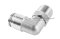 ข้อต่อลมแบบงอ 90° สแตนเลส 304 (เกลียวนอก x เสียบสาย) ขนาด 3/8"-19(BSPT) x 10 mm