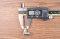 ข้อต่อลมแบบงอ 90° สแตนเลส 304 (เกลียวนอก x เสียบสาย) ขนาด M5x0.8 x 4 mm