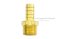 ข้อต่อหางไหลทองเหลือง เกลียวนอกเสียบสาย (เกลียวนอก x หางไหล) ขนาด 1/2" x 1/2" (เสียบสายรูใน 12.5-13.4 mm)