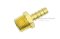 ข้อต่อหางไหลทองเหลือง เกลียวนอกเสียบสาย (เกลียวนอก x หางไหล) ขนาด 1/2" x 3/8" (เสียบสายรูใน 9.0-10.47 mm)