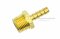 ข้อต่อหางไหลทองเหลือง เกลียวนอกเสียบสาย (เกลียวนอก x หางไหล) ขนาด 1/2" x 5/16" (เสียบสายรูใน 7.5-8.75 mm)