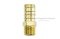 ข้อต่อหางไหลทองเหลือง เกลียวนอกเสียบสาย (เกลียวนอก x หางไหล) ขนาด 3/8" x 5/8" (เสียบสายรูใน 15.5-16.71 mm)