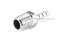 ข้อต่อหางไหลสแตนเลส เกลียวนอกเสียบสาย (เกลียวนอก x หางไหล) ขนาด 1/4"-18 NPT x 6 mm
