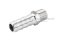 ข้อต่อหางไหลสแตนเลส เกลียวนอกเสียบสาย (เกลียวนอก x หางไหล) ขนาด 1/4" x 12 mm