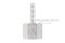 ข้อต่อหางไหลสแตนเลส เกลียวในเสียบสาย (เกลียวใน x หางไหล) ขนาด 3/8"-18 NPT x 6 mm