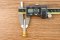 ดอกคว้านหัวเตเปอร์แบบ 3 ฟัน Countersink ขนาด 10.4 mm Gold แกน 6 mm