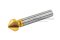 ดอกคว้านหัวเตเปอร์แบบ 3 ฟัน Countersink ขนาด 12.4 mm Gold แกน 8 mm