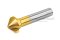 ดอกคว้านหัวเตเปอร์แบบ 3 ฟัน Countersink ขนาด 18 mm Gold แกน 10 mm