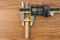 ดอกคว้านหัวเตเปอร์แบบ 3 ฟัน Countersink ขนาด 18 mm Gold แกน 10 mm