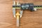 ดอกคว้านหัวเตเปอร์แบบ 3 ฟัน Countersink ขนาด 20.5 mm Gold แกน 10 mm