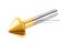 ดอกคว้านหัวเตเปอร์แบบ 3 ฟัน Countersink ขนาด 25 mm Gold แกน 10 mm