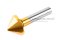 ดอกคว้านหัวเตเปอร์แบบ 3 ฟัน Countersink ขนาด 30 mm Gold แกน 12 mm