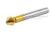 ดอกคว้านหัวเตเปอร์แบบ 3 ฟัน Countersink ขนาด 8.3 mm Gold แกน 6 mm