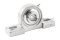 ตลับลูกปืนตุ๊กตาสแตนเลส HW Pillow Block Bearing รุ่น SUC203/P204/SP204/SS UCP 203 สำหรับเพลามิล ขนาด 17 mm