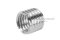 ตัวหนอนซ่อมเกลียวสแตนเลส เกลียวในขนาด M10x1.5 เกลียวนอกขนาด M12x1.75 ความยาว 10 mm