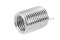 ตัวหนอนซ่อมเกลียวสแตนเลส เกลียวในขนาด M12x1.5 เกลียวนอกขนาด M16x1.5 ความยาว 20 mm