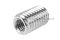 ตัวหนอนซ่อมเกลียวสแตนเลส เกลียวในขนาด M6x1.0 เกลียวนอกขนาด M10x1.5 ความยาว 15 mm